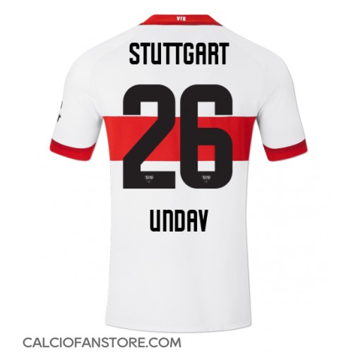 Maglia Calcio Stuttgart Deniz Undav #26 Prima Divisa 2024-25 Manica Corta